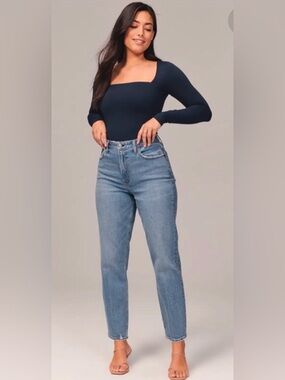 Abercrombie & Fitch The Mom High-Rise Straight Leg Women's Jeans -sz 20R